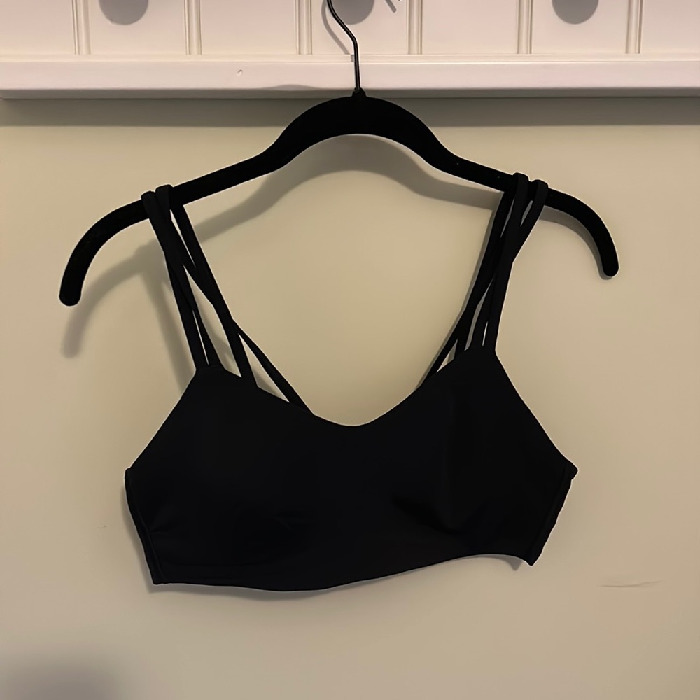 Lulu lemon black sports bra